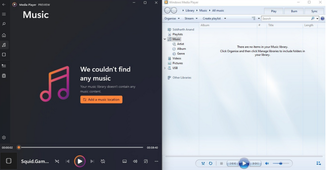 media player win 11 2