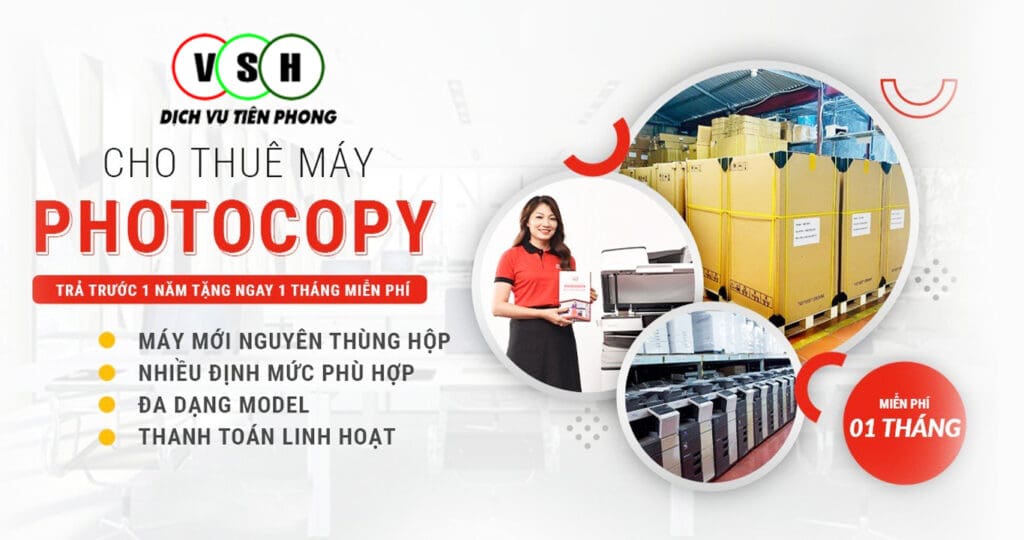 Cho thuê máy photocopy tại Hải Phòng 2023