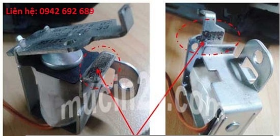 Hướng dẫn cách sửa máy in Canon kéo giấy liên tục, in giấy trắng 2 Roler tach giay