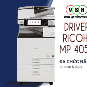 Tải driver máy Photocopy Ricoh MP 4054