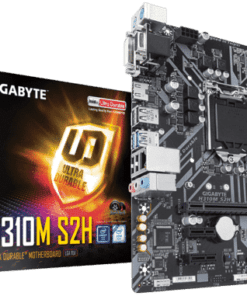 Mainboard Gigabyte H310M-S2H (SK1151v2,2*DDR4)- PCIe Gen2x2 M.2, HDMI,VGA,DVI