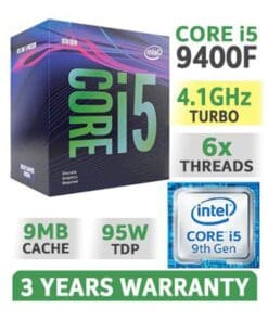 CPU Intel Core i5-9400F (Box Hãng) 2.9Ghz/9MB/6 Core/6 Threads/SK1151v2