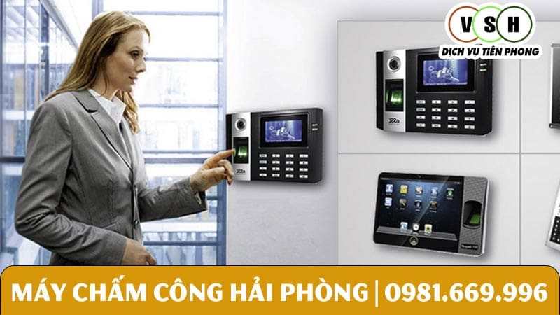 ban may cham cong tai hai phong