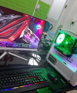 Pc gaming : H110 / G4560 / RAM 08G / VGA GTX 1050TI / MÀN 24'' CONG FULL VIỀN