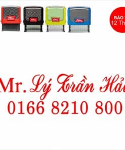 Khắc dấu tên + Số ĐT