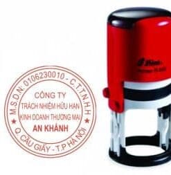 Khắc dấu tròn doanh nghiệp