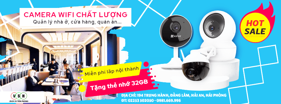 lap dat camera wifi gia re nhat tai hai phong