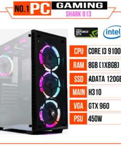 PC GAMING H310/I3-9100F/8GB/GTX960