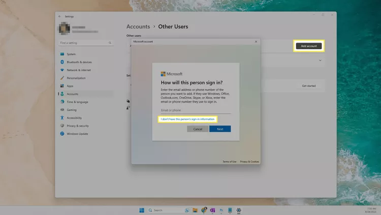 A5 CreateaNewUserinWindows11 annotated e1faf078306743459b4cf14a8b297e4e