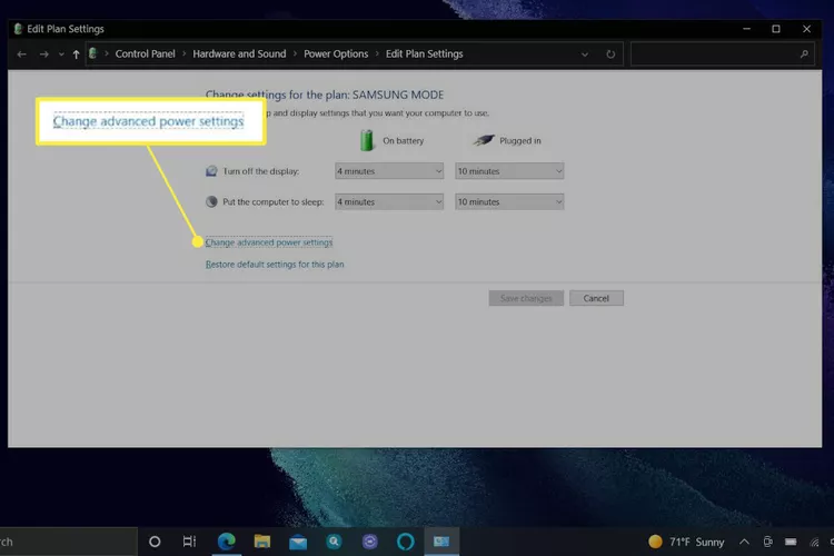 Changeadvancedpowersettings 8c300ead31504c03a91b56821506e92d