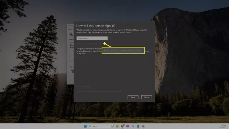D4 CreateaNewUserinWindows11 annotated 59171ee4a0a944bb9596738dc237cb44