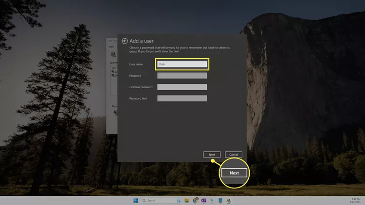 D6 CreateaNewUserinWindows11 annotated 7aee29b0b9c6444caa02b5a5f7343a98