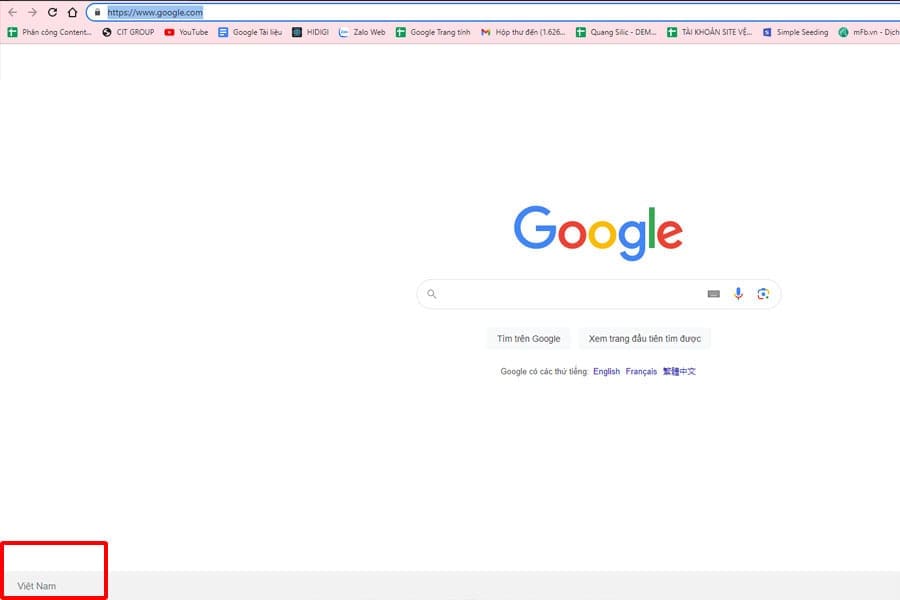 mo mot cua so google
