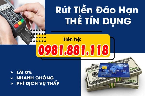 rut tien dao han the tin dung an duong