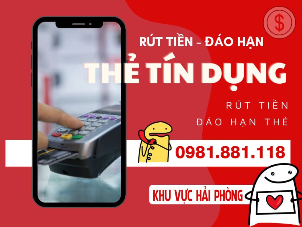 rut tien mat the tin dung hp
