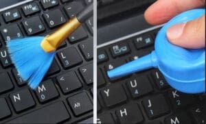 Làm sạch bàn phím Laptop 